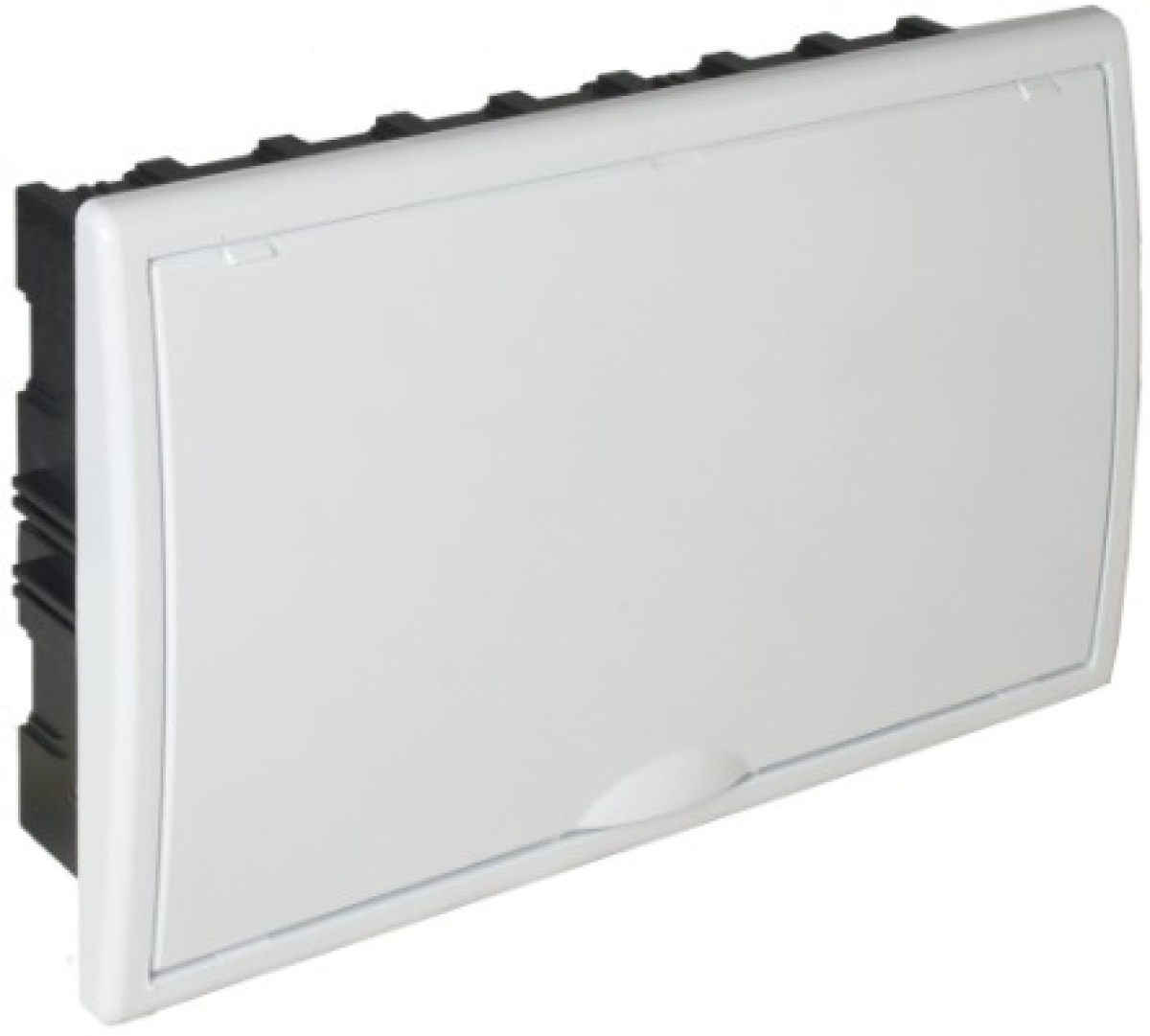 Flush distribution board, 18 modules.