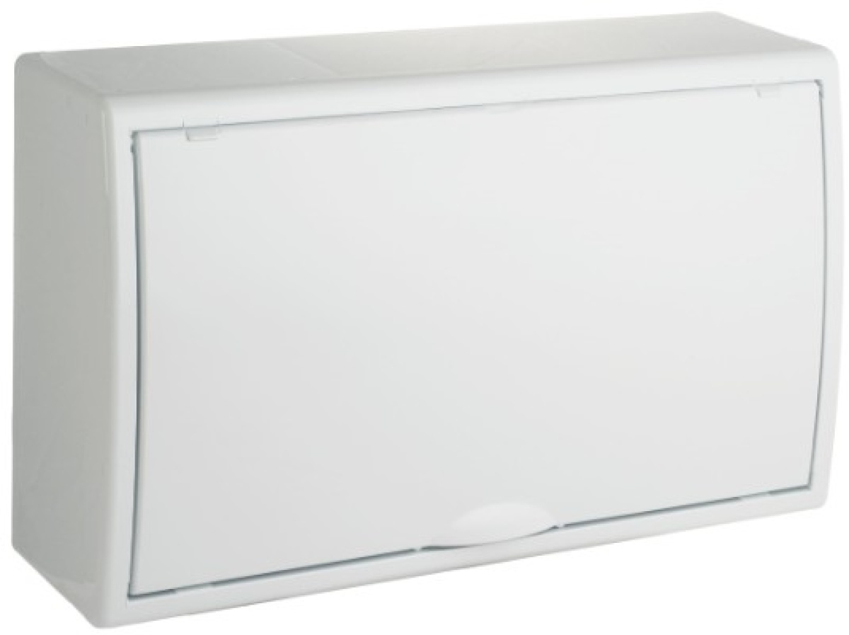 Surface distribution board, 18 modules. 8704