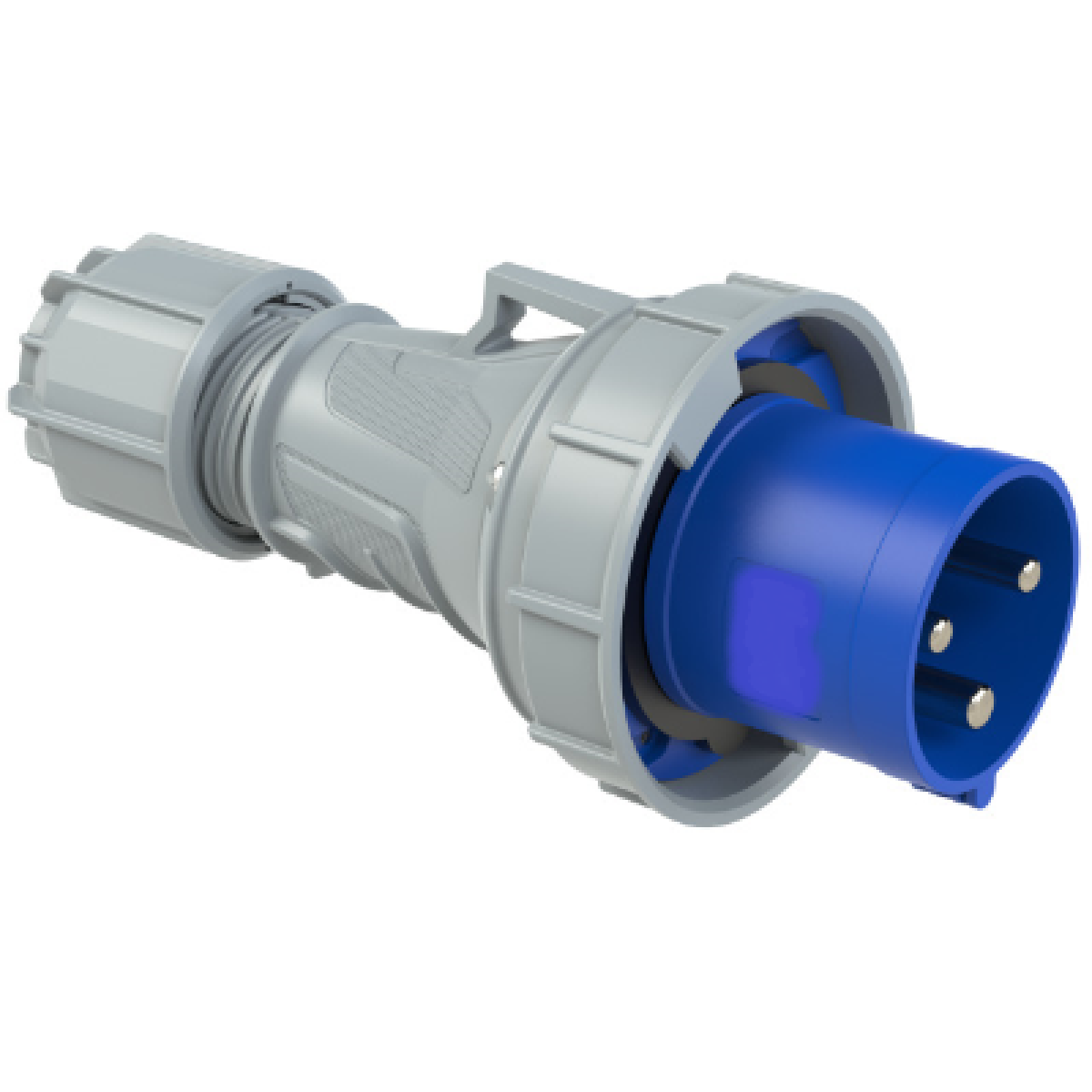 Ficha industriais móvel 2P+T, 63A,230V IP67