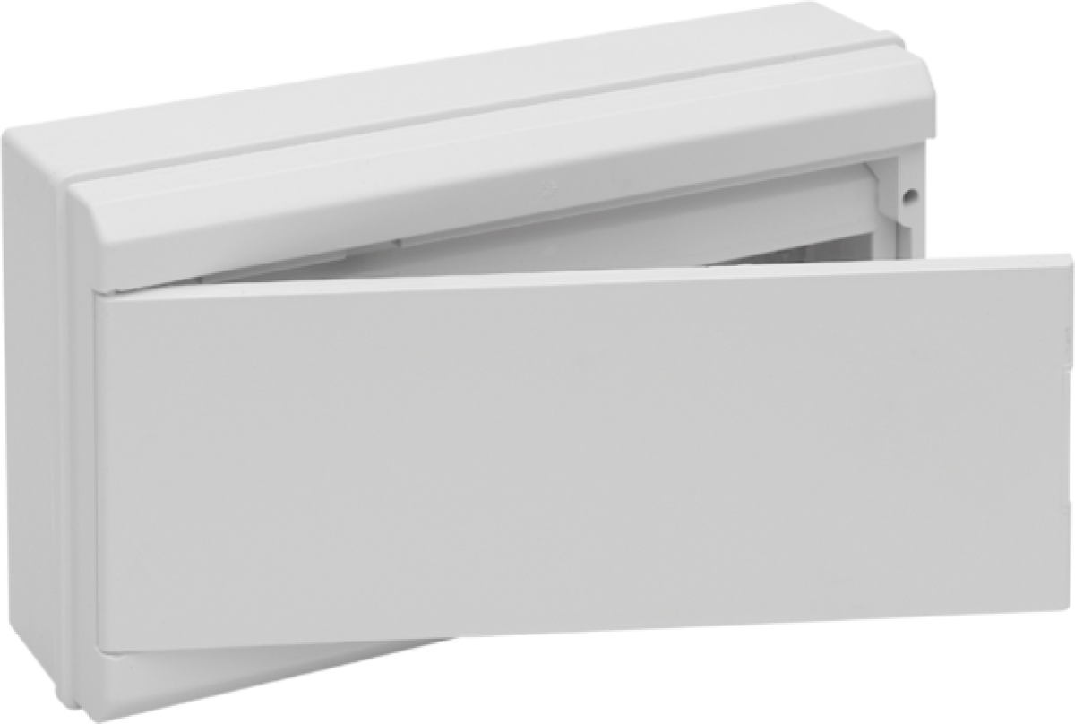 Surface distribution board, 18 modules. 704CB