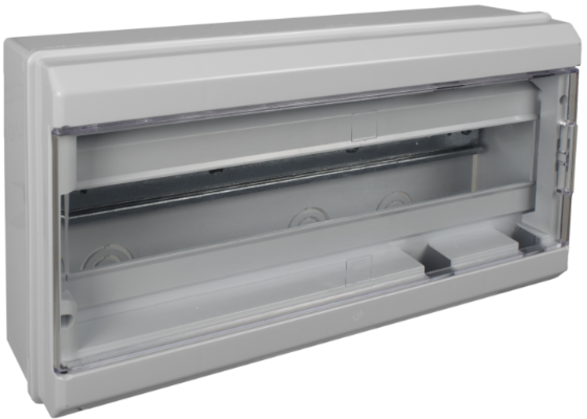 Surface distribution board, 18 modules. 704CGT