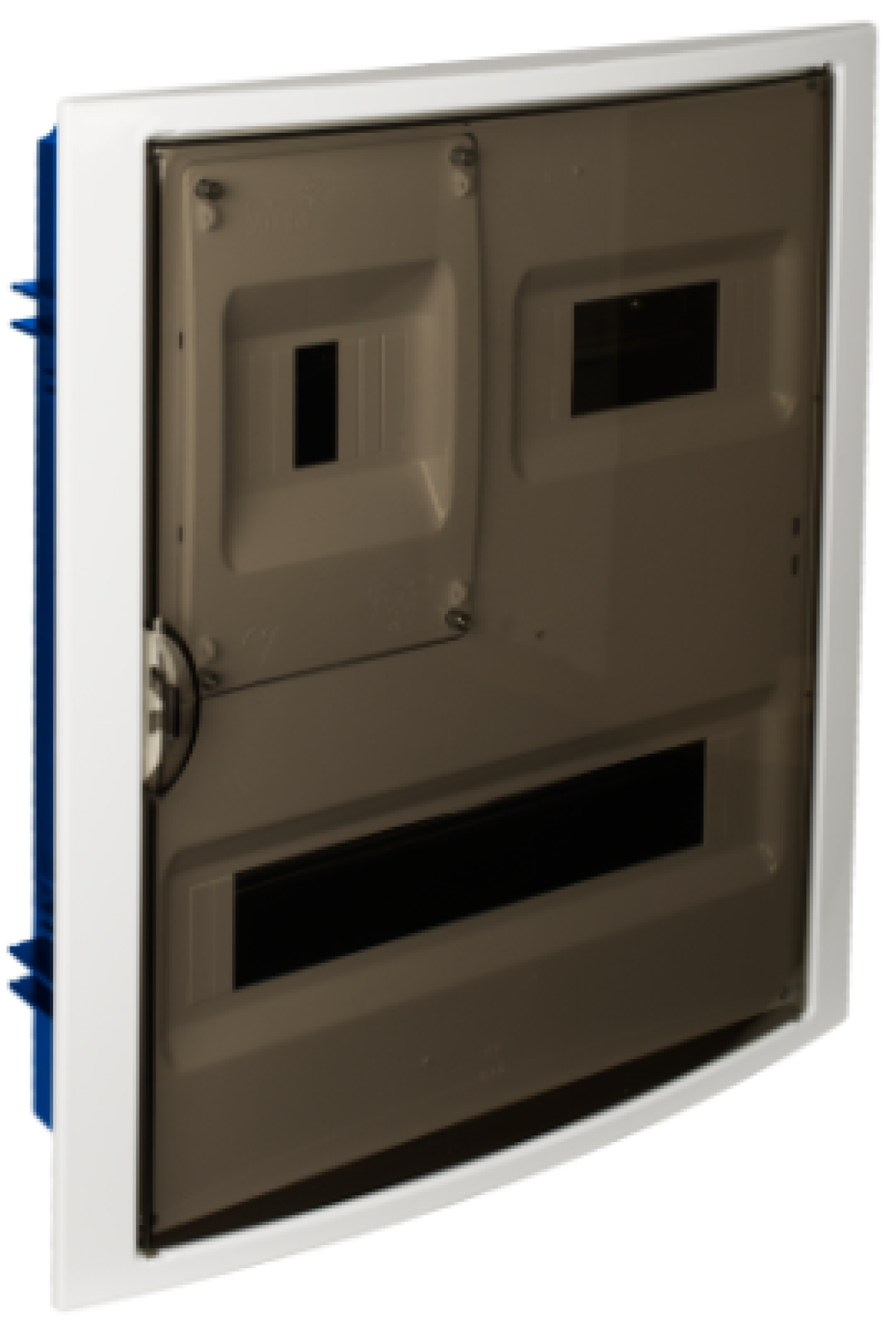 Caixas de distribuição para divisória oca. 20 elementos +  4 seláveis.