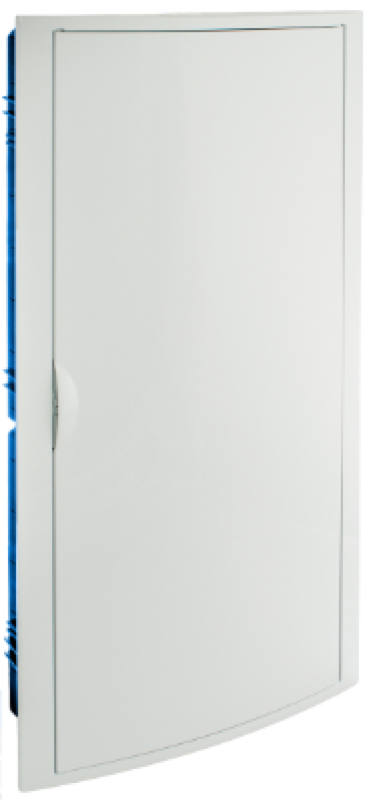 Flush distribution box in hollow partition of 40 modules + 4 sealables. 5440HGW