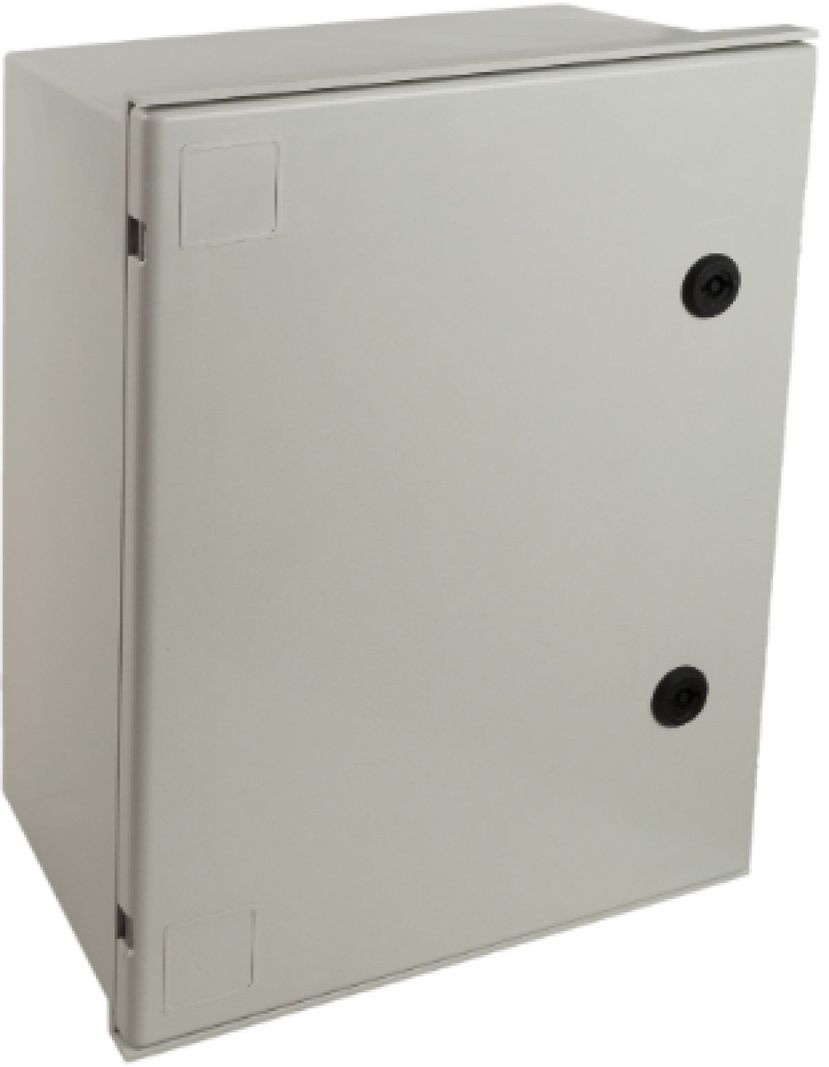 Waterproof polyester enclosure. Smooth door (opaque). Empty, dimensions 400x500x200