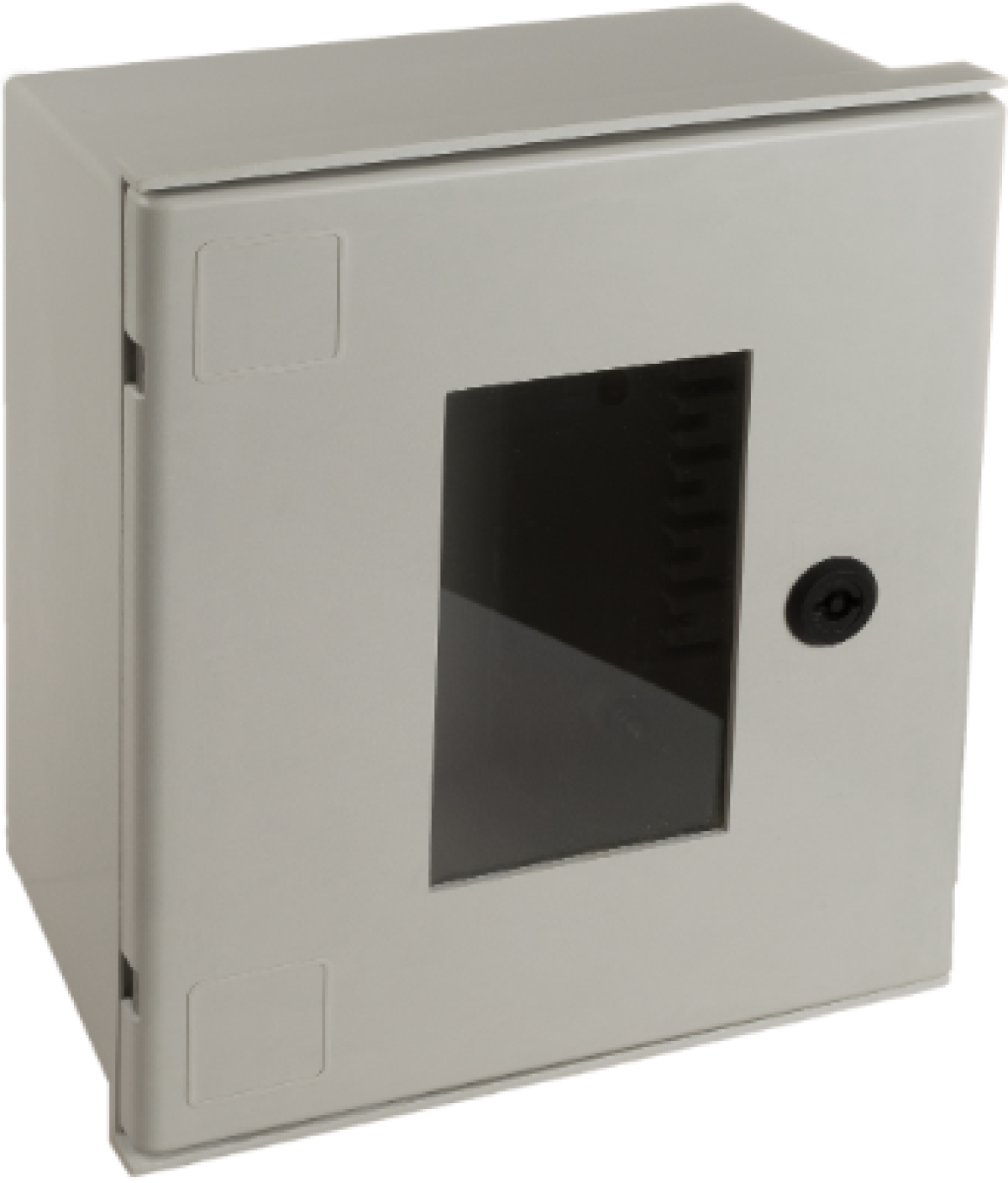 quadro de poliester estanque. Porta transparente. Vazio, Dimensões 250x300x160