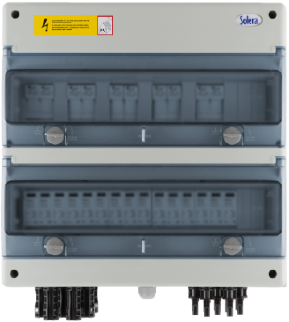DC string protection panel (5 inputs - 5 outputs)