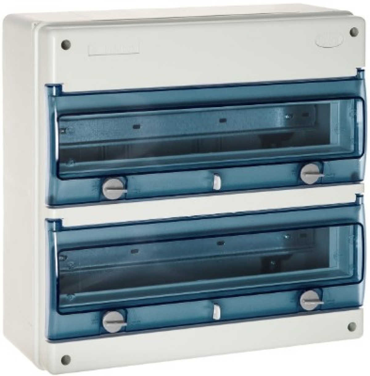 Industrial distribution box of 36 modules.