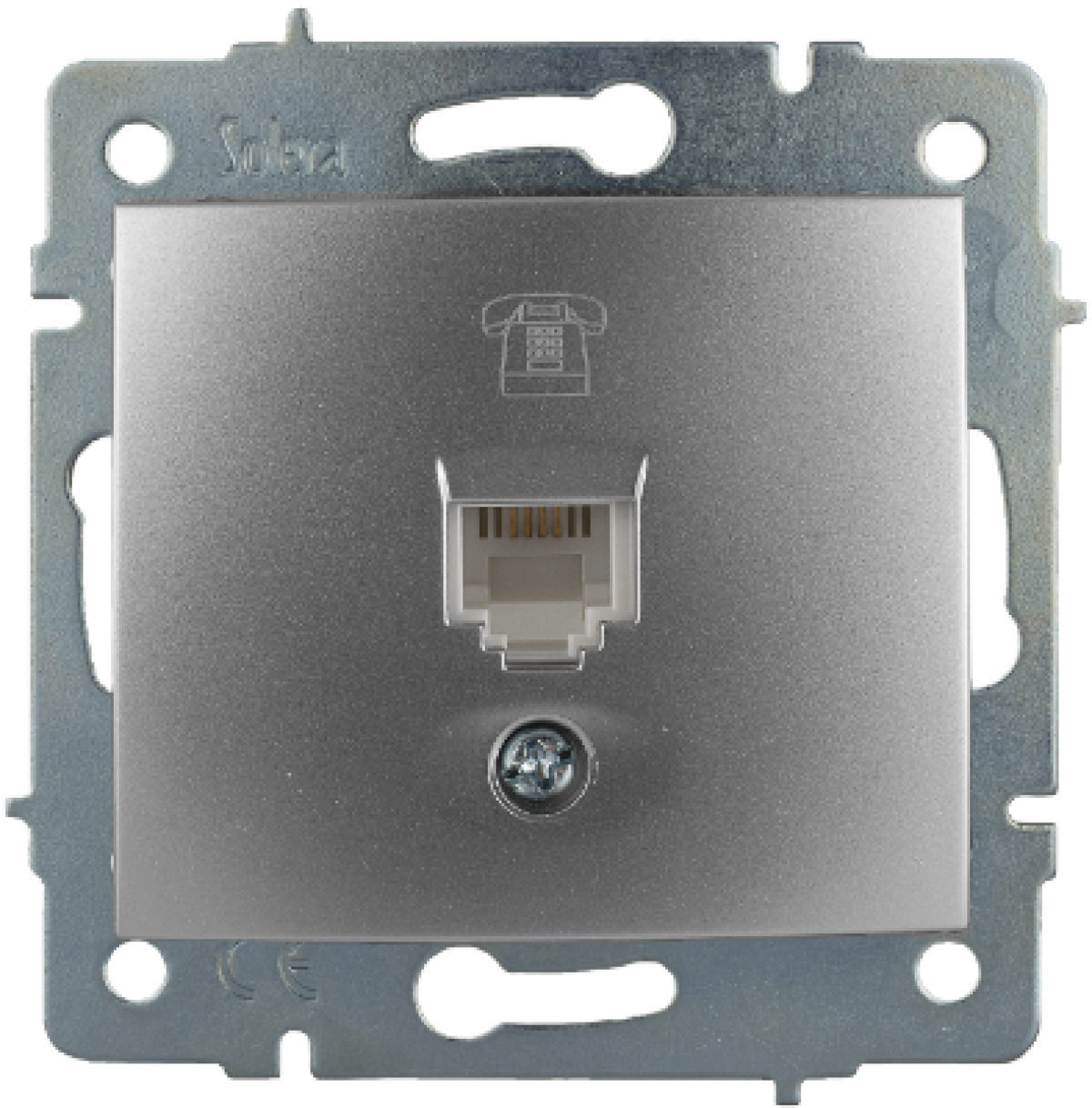 Tomada de telefone RJ11. ERP84A