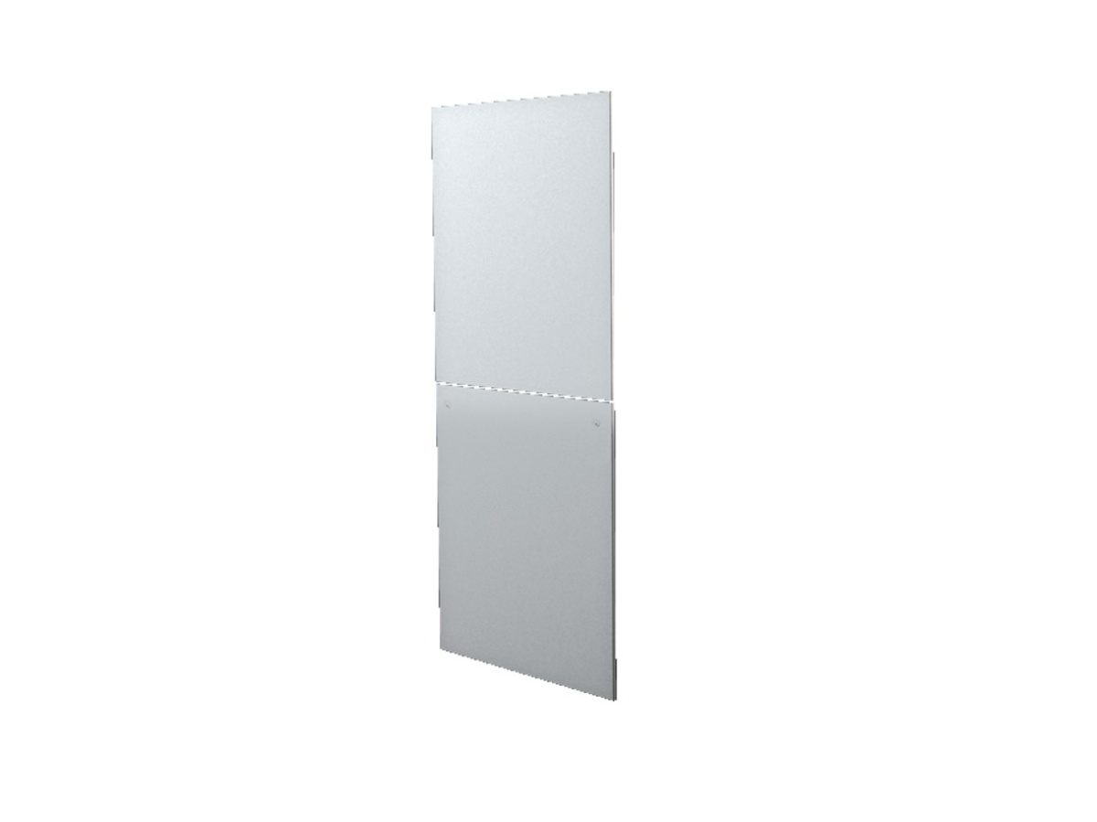 Side panel, divided, HxD 2200x1200 mm, RAL 7035