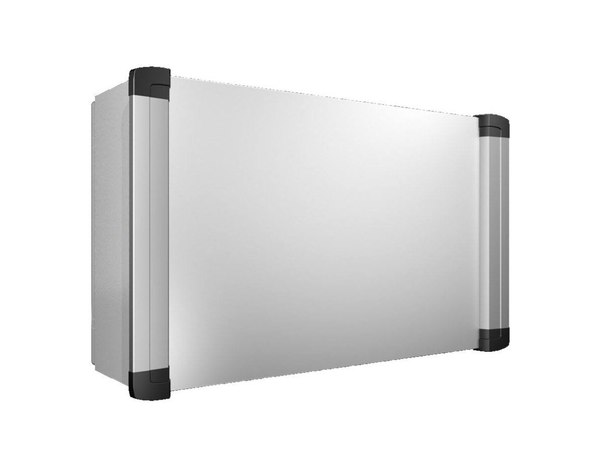 AX Painel de comando com puxadores laterais, LAP 600x380x210 mm