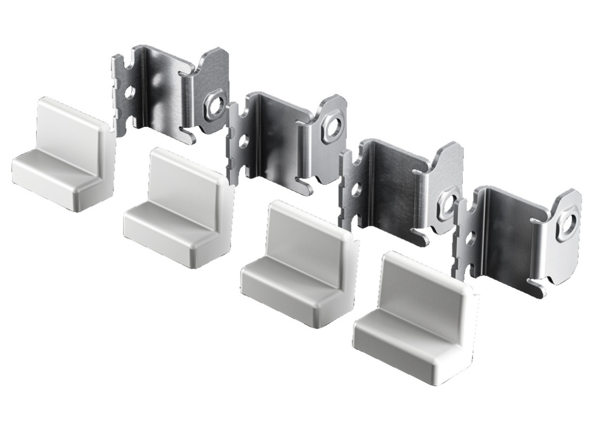 SZ Suporte para fixação na parede, para AX e KX de chapa de aço