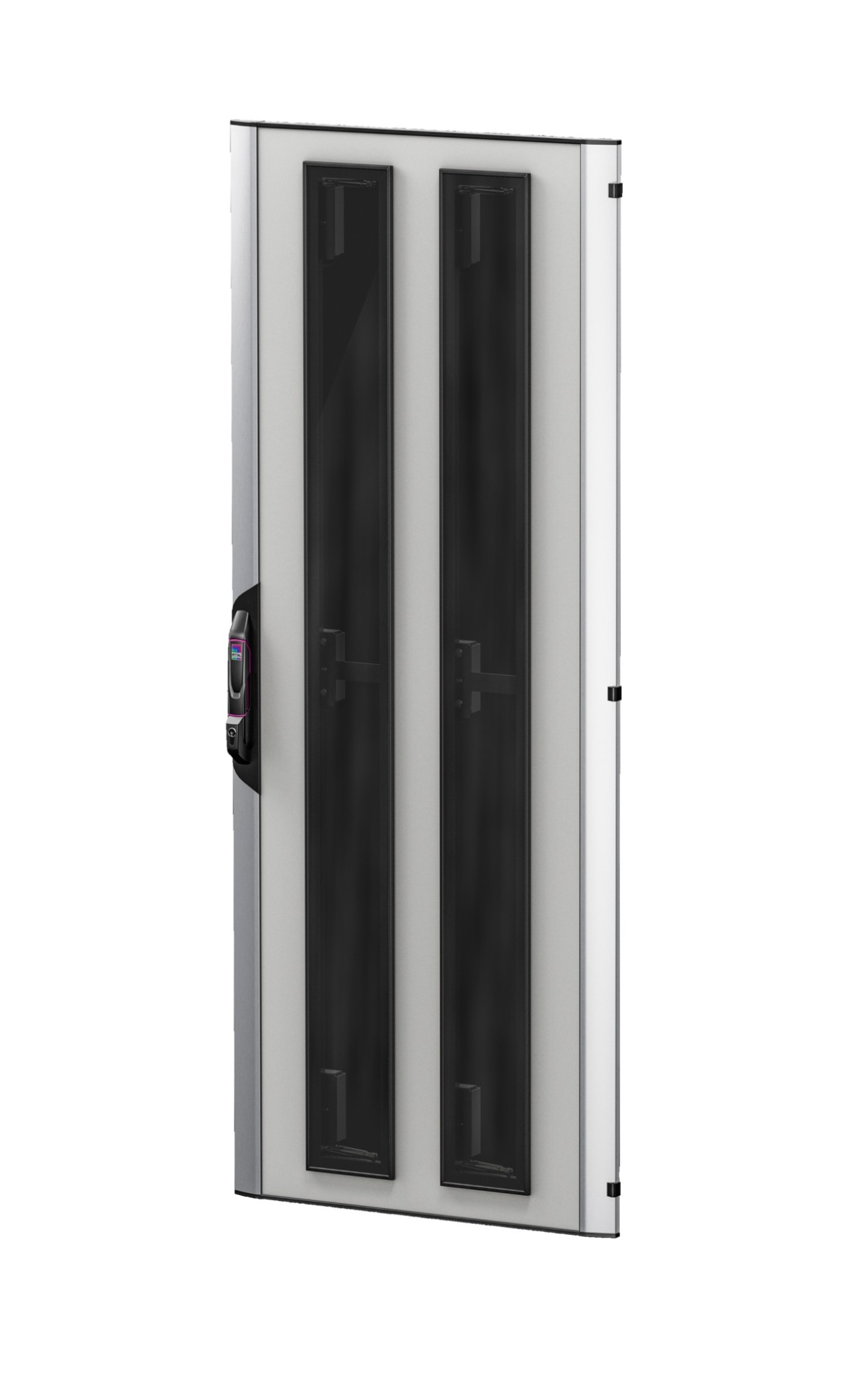 Porta transparente VX IT com ventilação de emergência, LxA 800 x 2000 mm