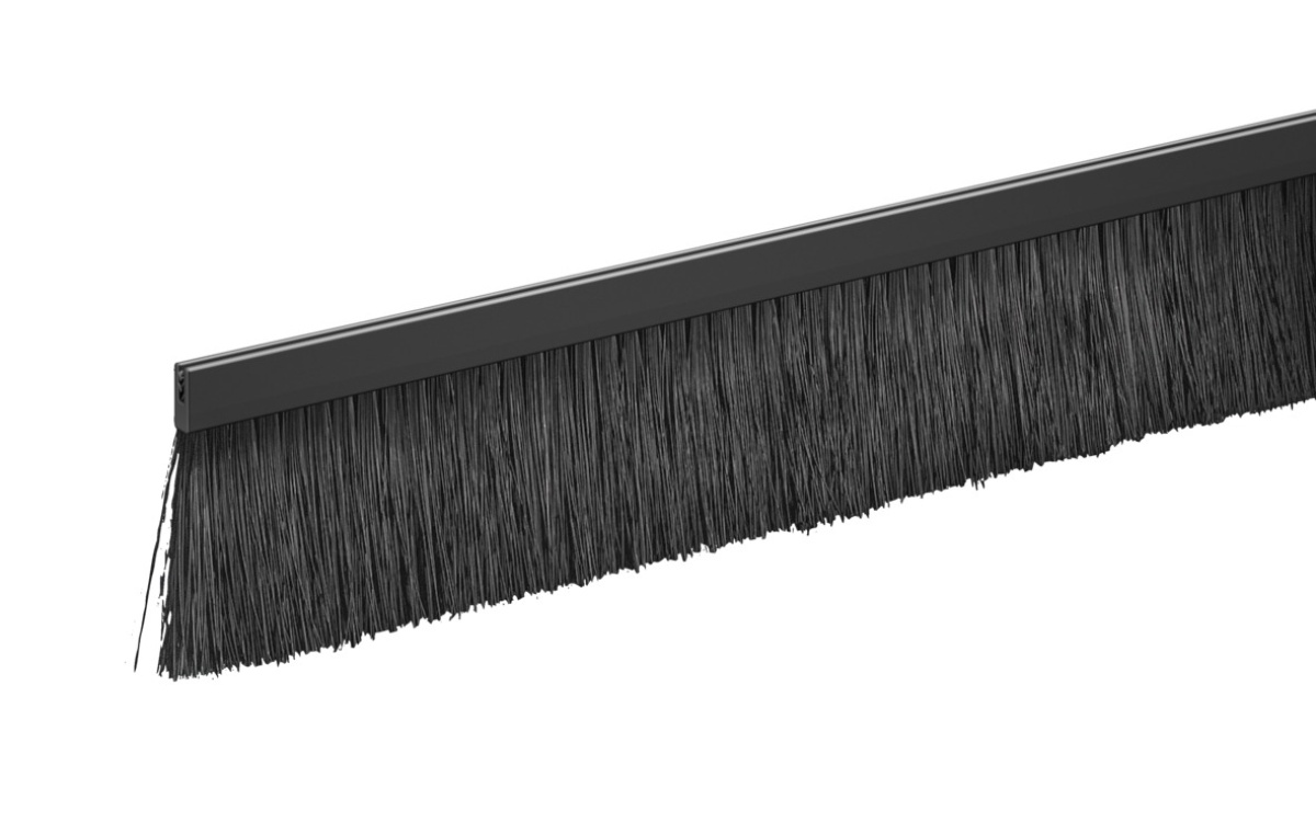 TX Régua de escova, P x C 1048 mm x 50 mm, comprimento das cerdas 70 mm