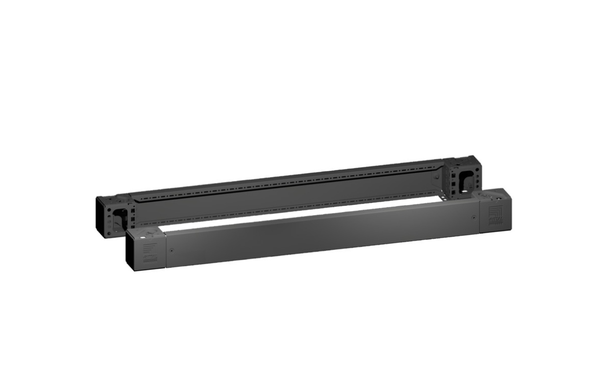 VX Cantoneira da base soleira com acabamento dianteirotraseiro, A 100 mm, para L 1100 mm