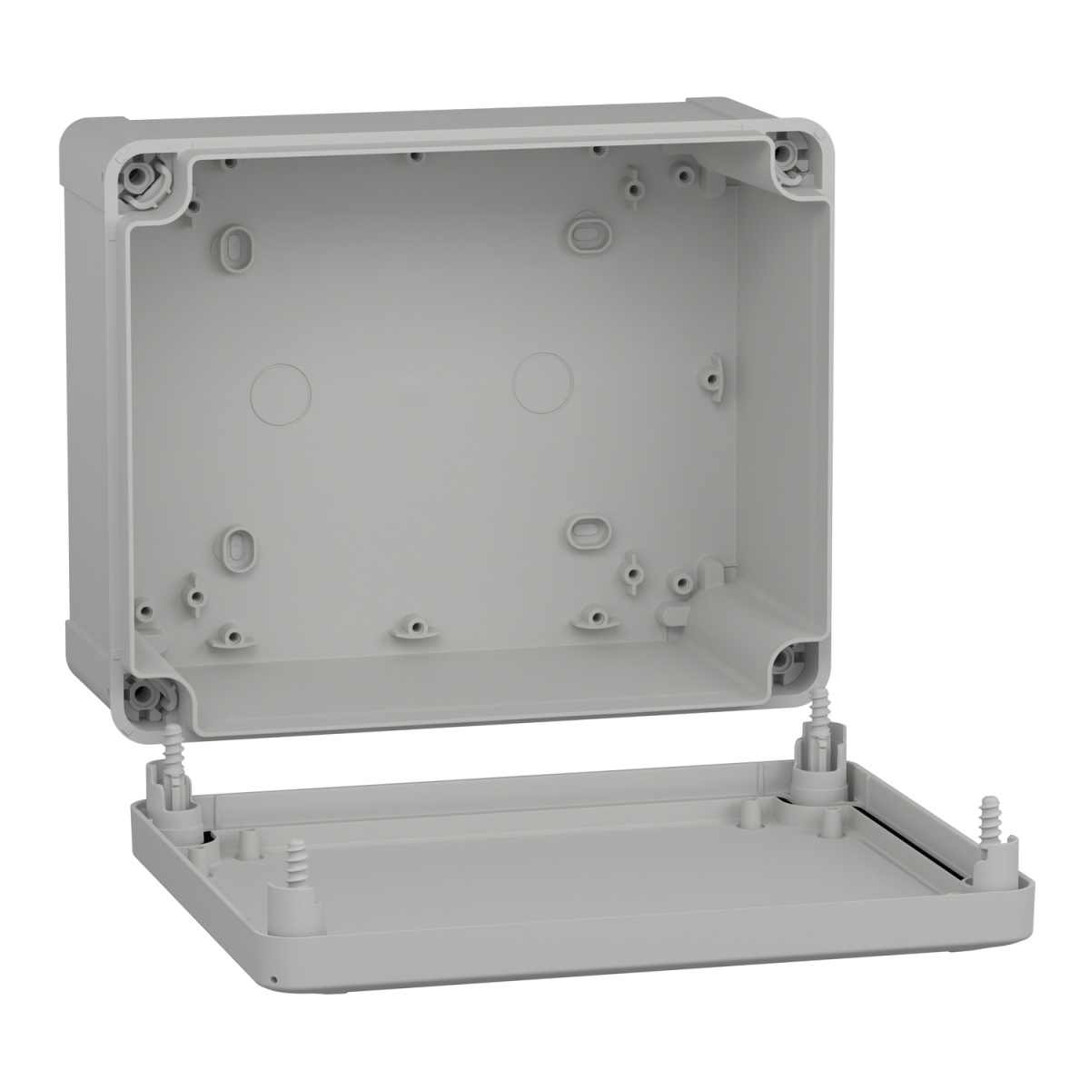 PC box IP66 IK08 RAL7035 Int.H225W175D100 Ext.H241W191D128 opaque PC cover H20