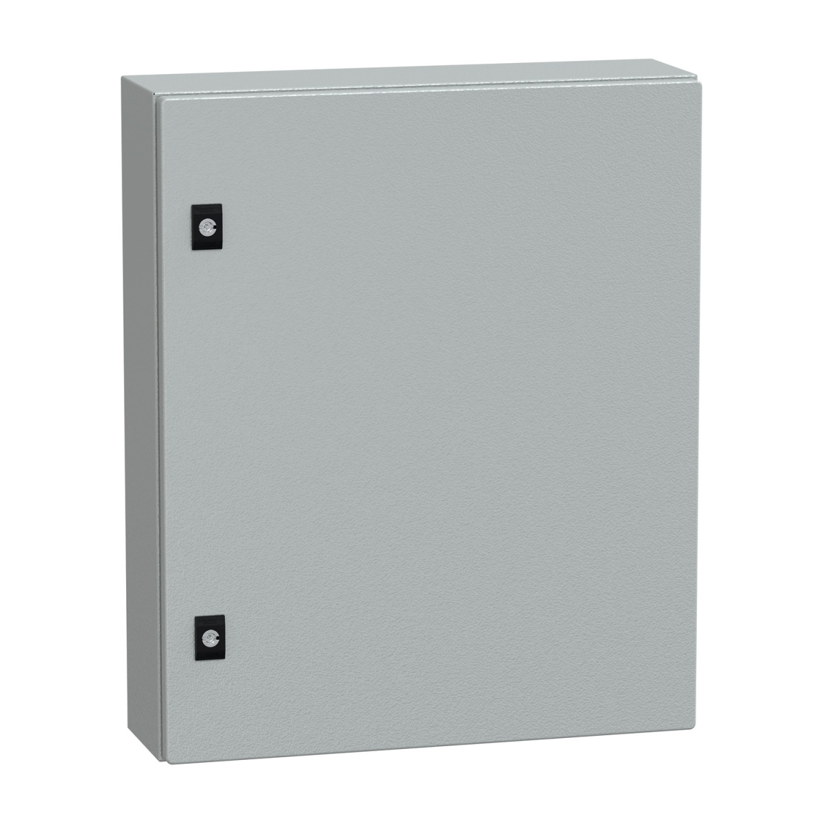 Spacial CRN plain door with mount.plate. H600xW500xD150 IP66 IK10 RAL7035..