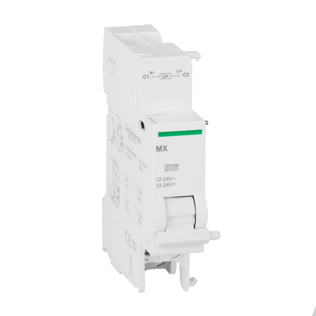 BOBINA DE DESLIGAMENTO MX PARA DISJUNTOR C120 12-24VAC 12-24VDC