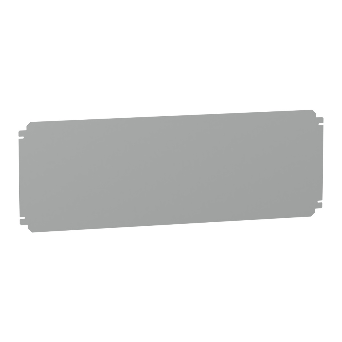 Plain mounting plate H300xW800mm made of galvanised sheet steel