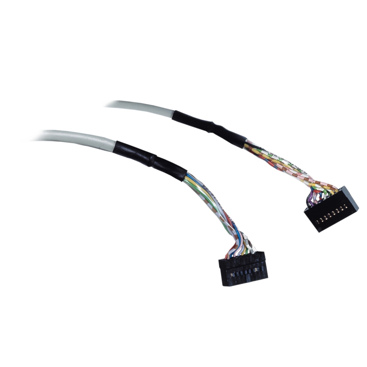 Cabo plano enrolado- 3 m - para Modicon Premium