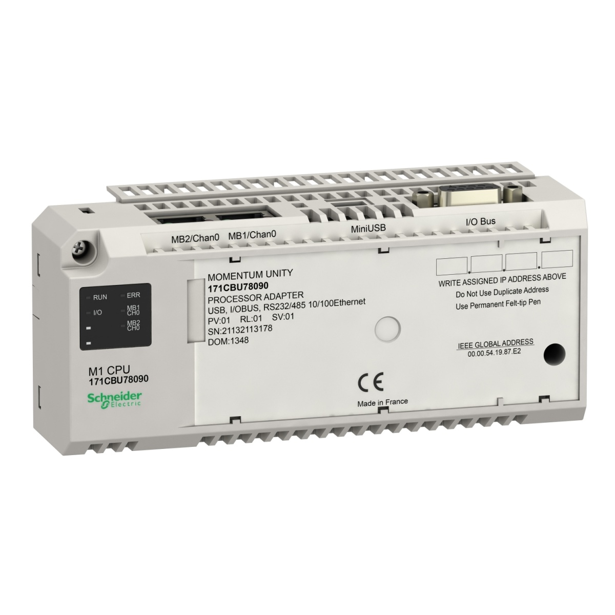 MODULO MOMENTUM PROCESSADOR UNITY M1 - RS232485  USB