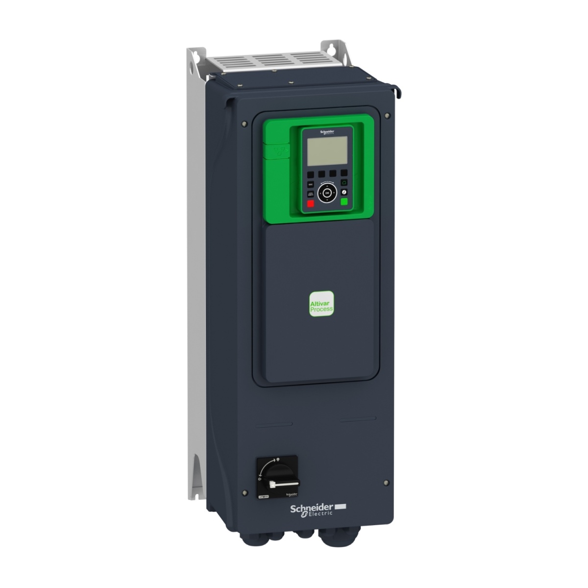 Variador de velocidade. ATV650 - 22 kW  30 HP - 380 ... 480 V - IP55 mudar com