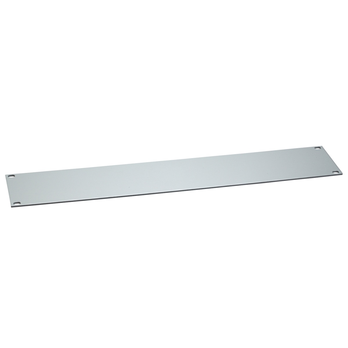 Actassi - 19" plain plate - 1U - aluminium - 3 mm