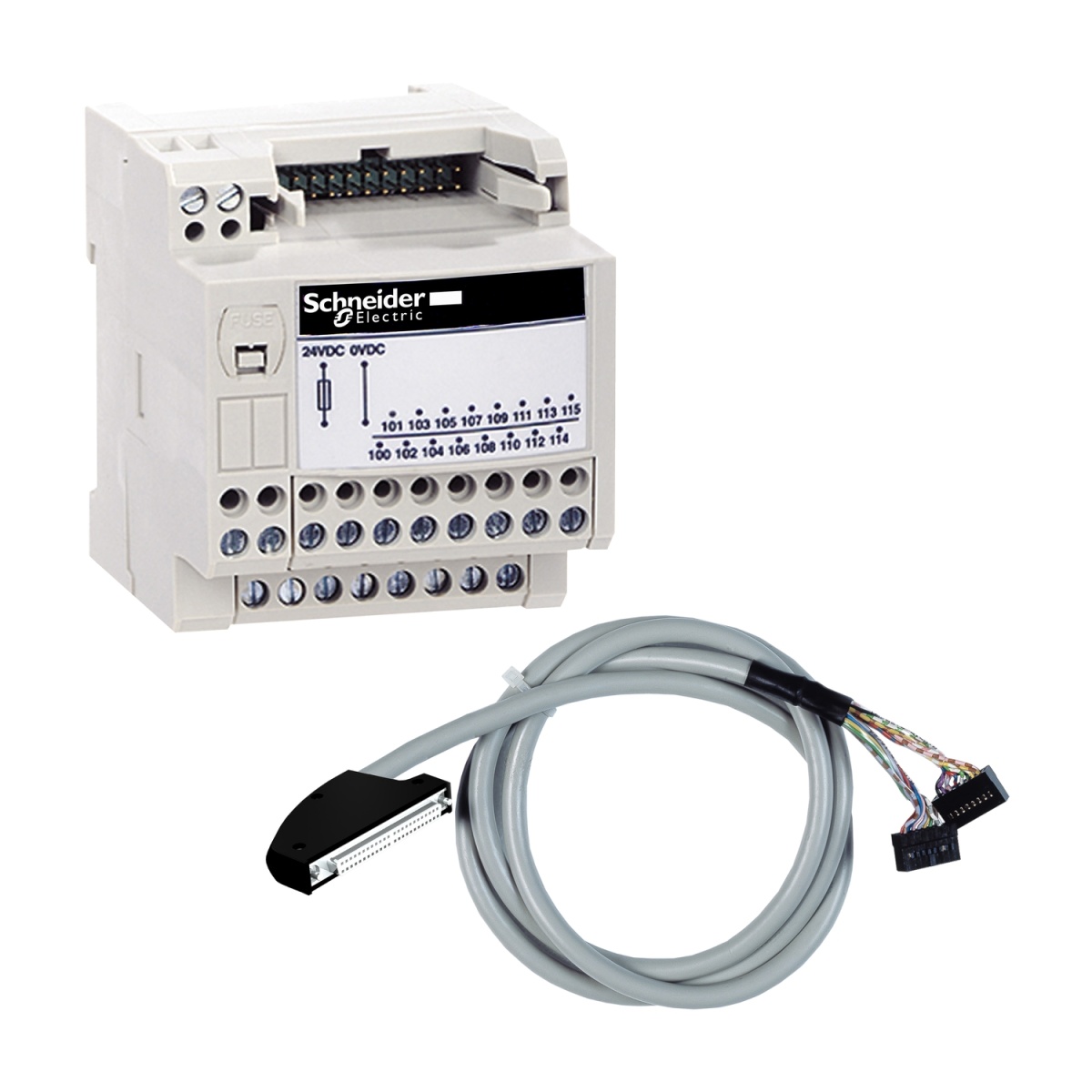 Sub-bases, caixas divisoras passivas Modicon ABE9 IP67