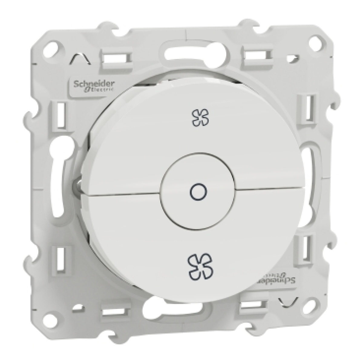 Odace - Comutador de controlo VMC cSTOP - 6A - Branco