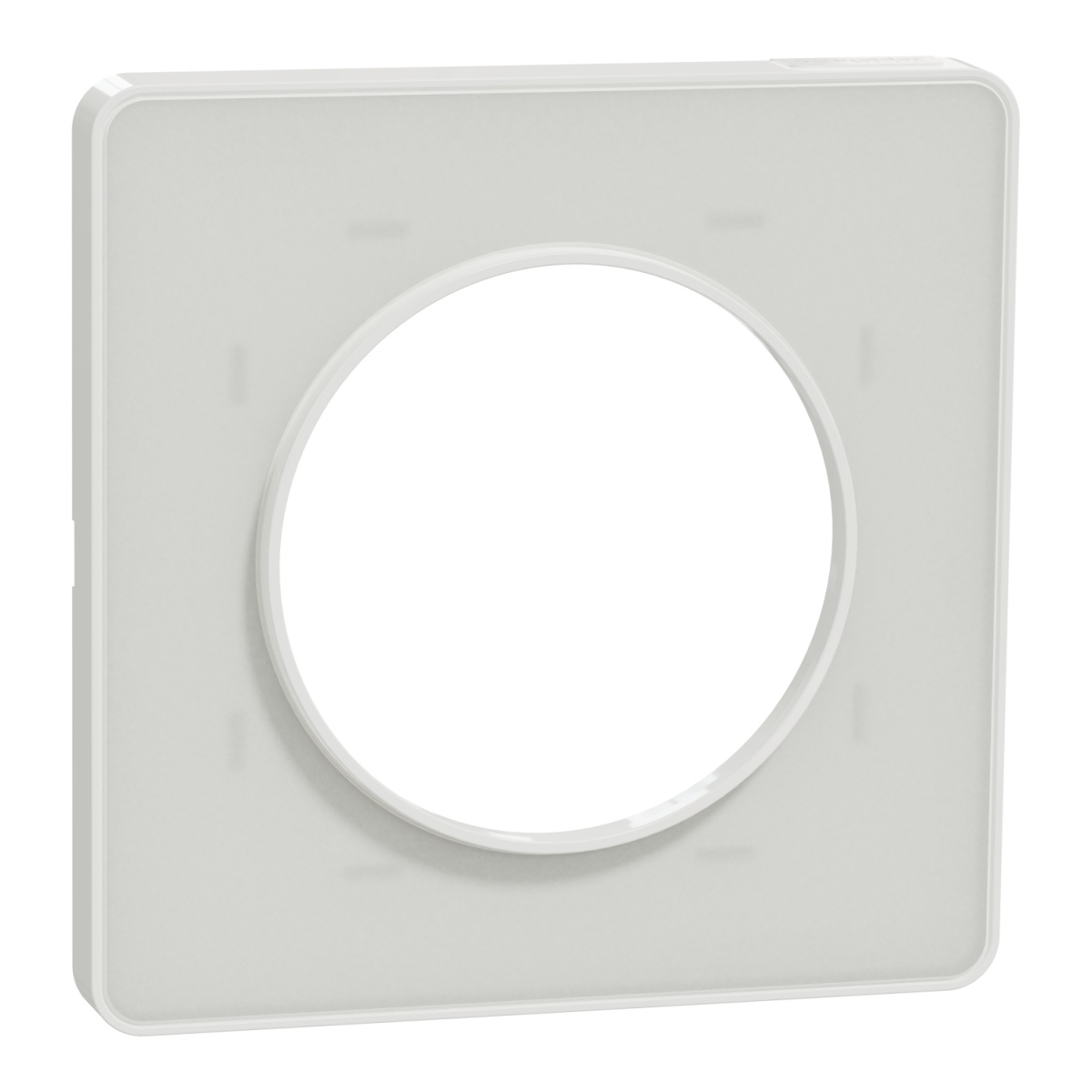 Odace Touch - Quadro simples - Branco translúcidoBranco