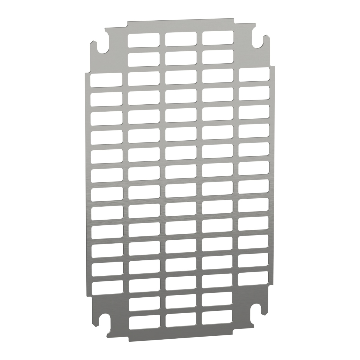 Monobloc perforated plates, H300xW200mm with universal perforations 11x26mm