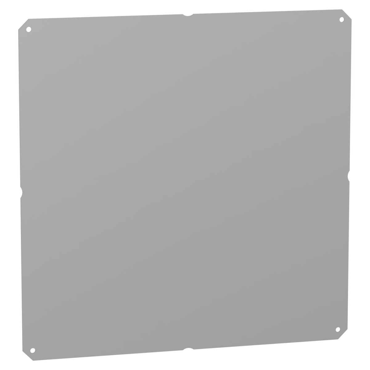 Metallic mounting plate for PLS box 54x54cm