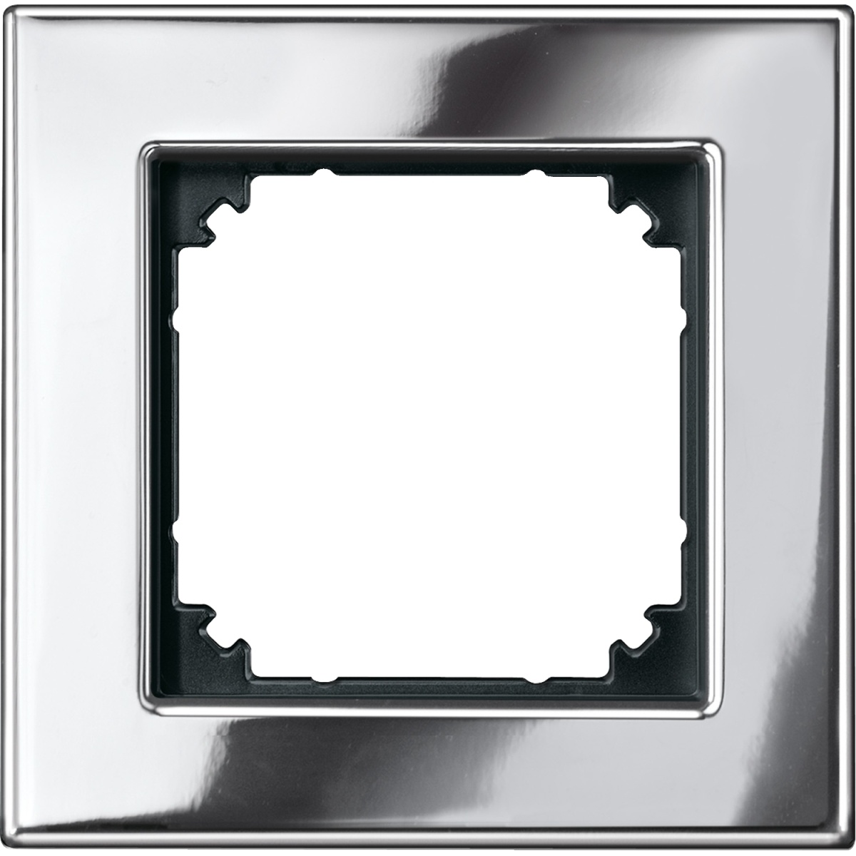 Quadro, metal Merten M-Plan, 1 elemento, cromado