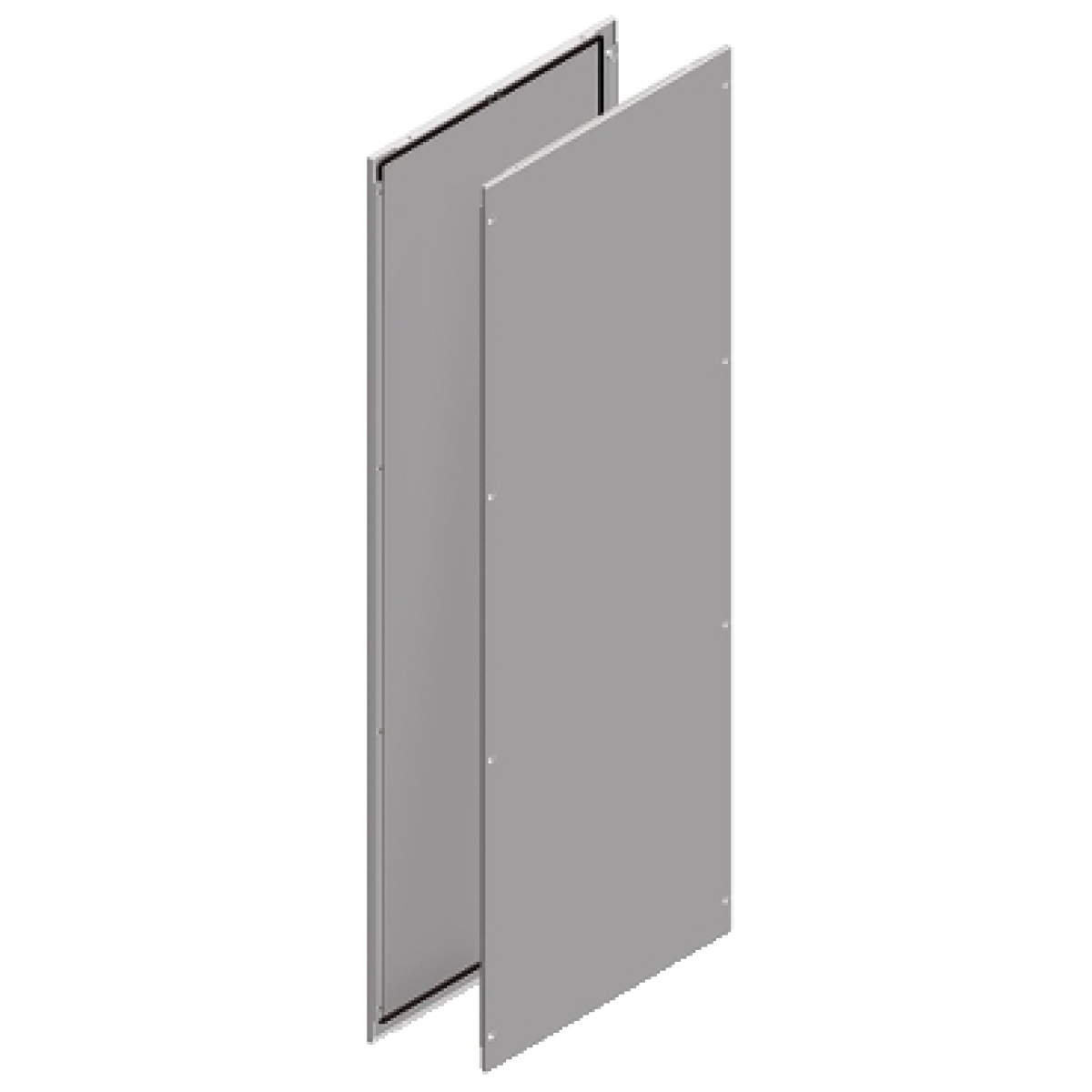 PAR DE LATERAIS PARA PAINEL 2000X400MM
