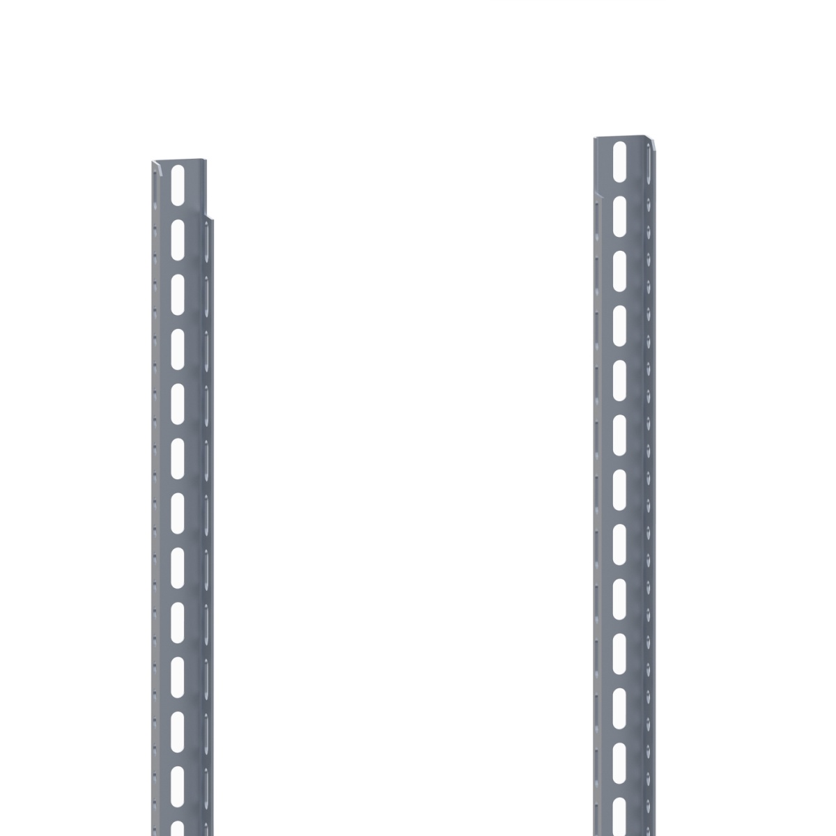 Vertical steel rail, height 1200mm. Packaging unit 2 pieces.