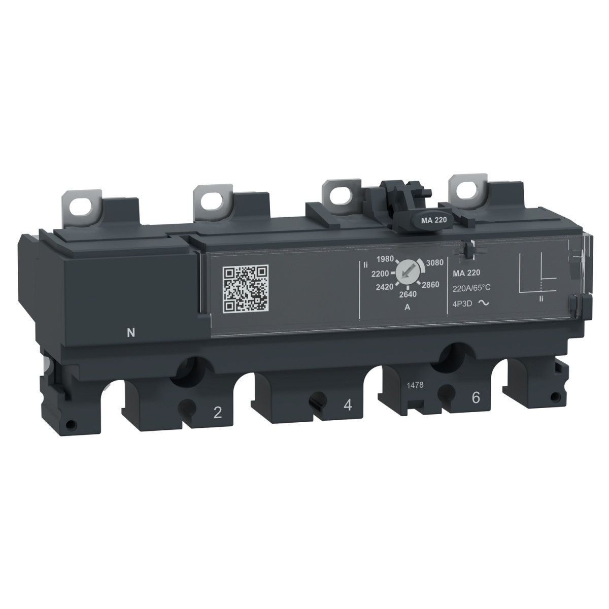 ComPacT DISPARADOR NSX250 CA 4P3D 220A MA
