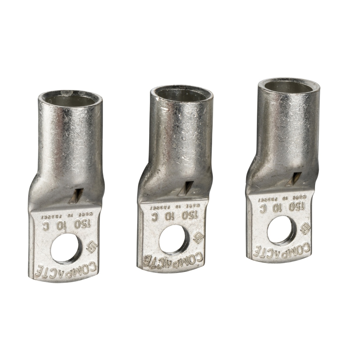 3 terminais para cabos de cobre 150mm2  separador de fases NSX100250 INVINS