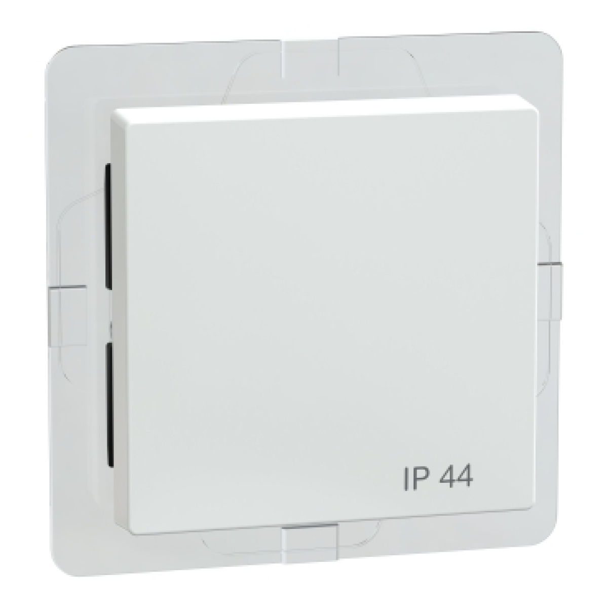 M-Elegance - Tecla simples - IP44 - Branco ativo