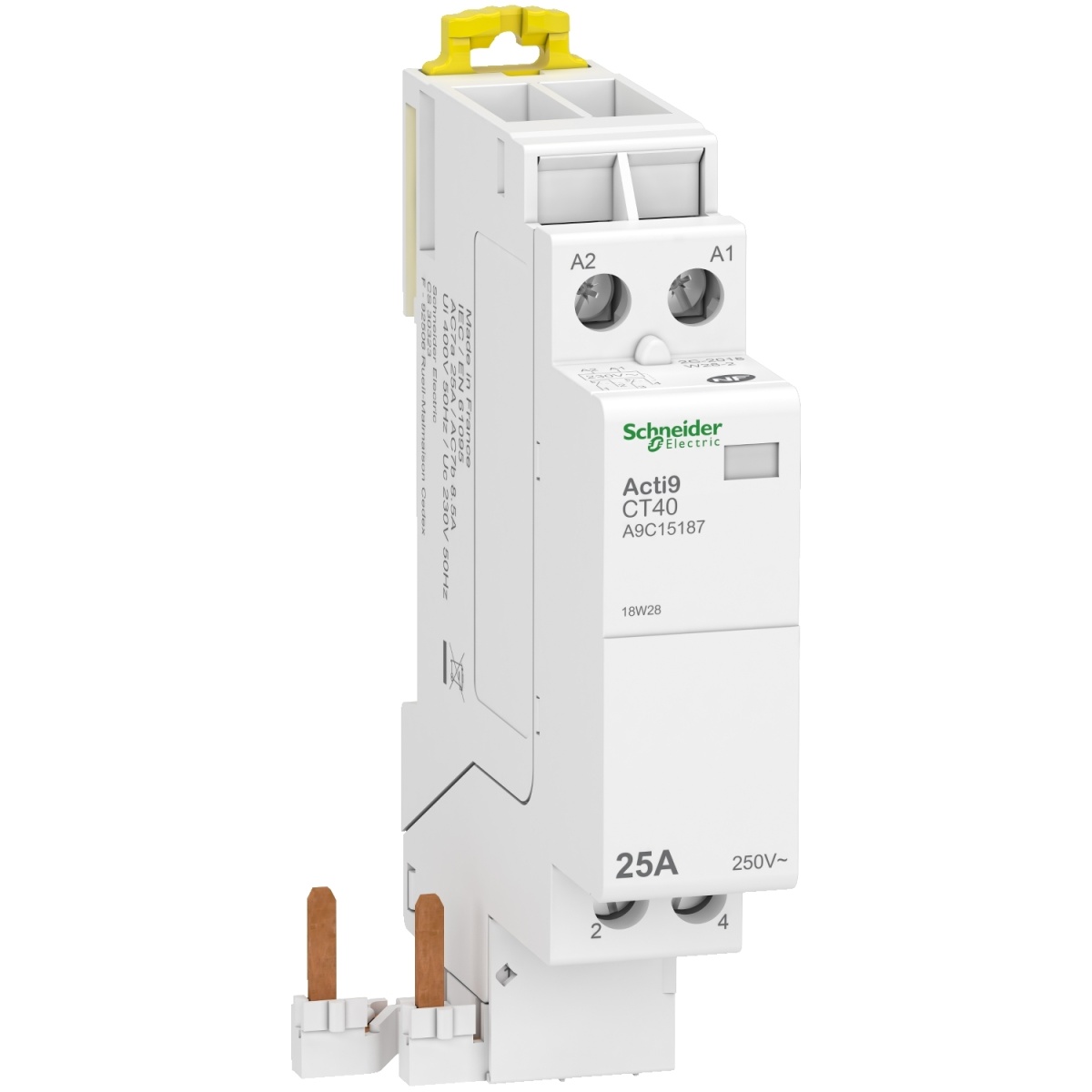 Acti9 CT40 contactor - 2 NA - 25 A - 230V AC