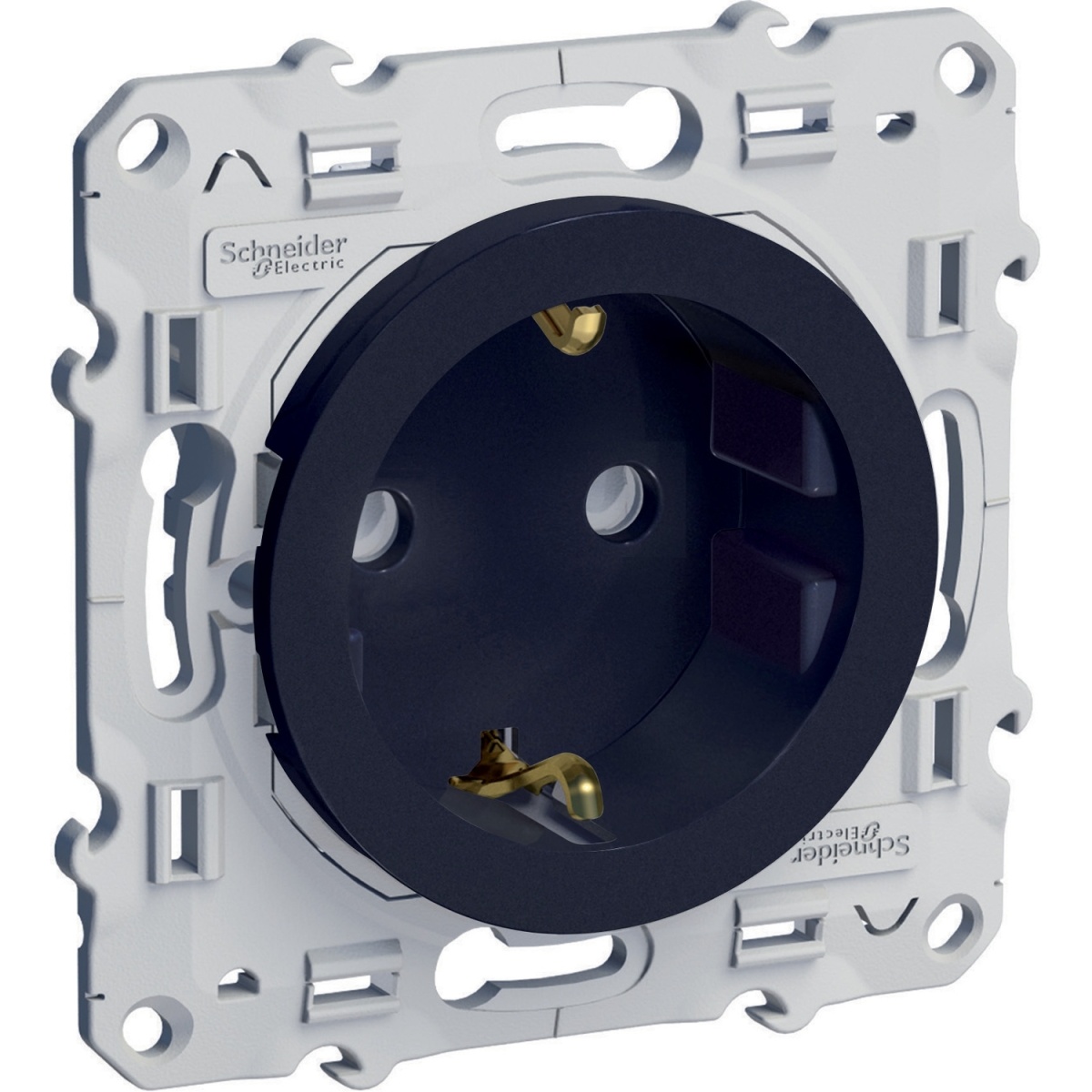 Odace - Tomada 2PT - Antracite