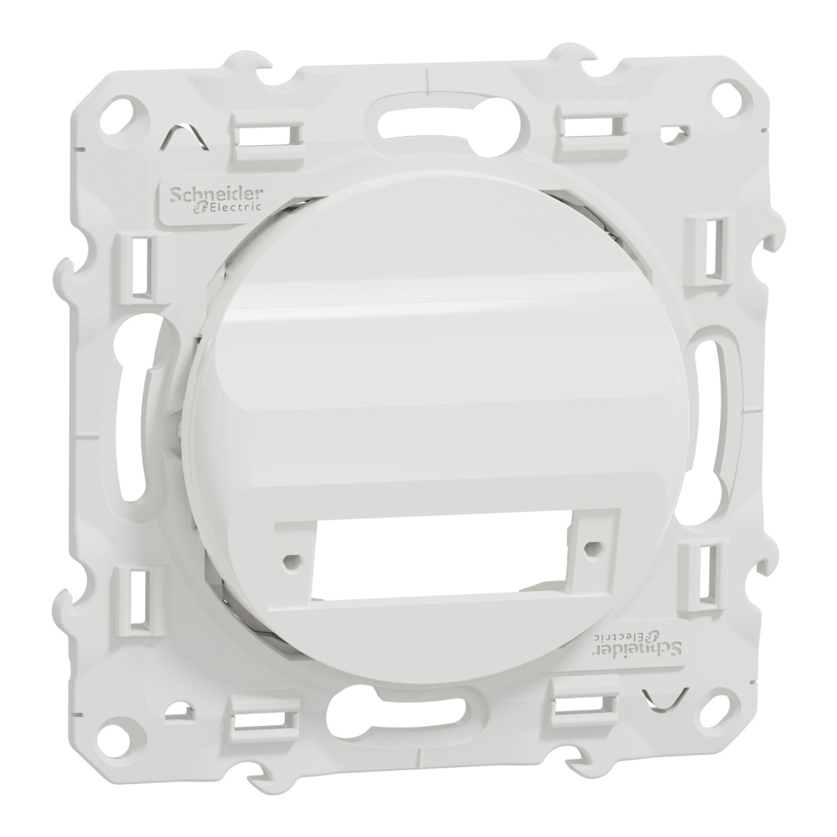 Odace - Centro tomada fibra óptica SCAPC duplex - Branco