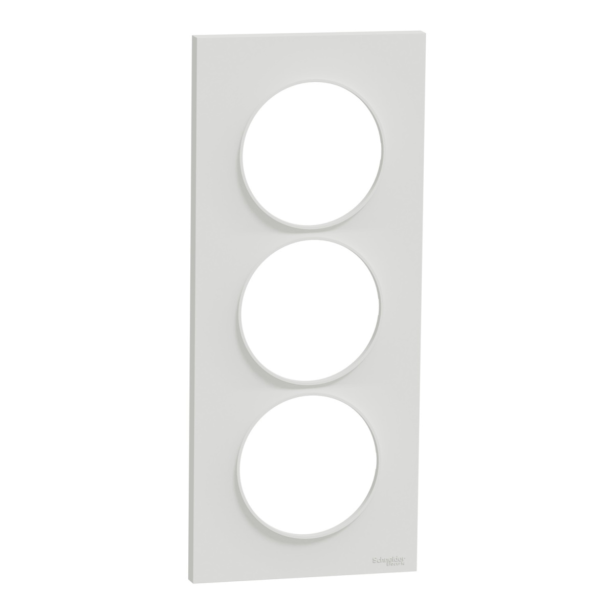 Odace Styl - Quadro vertical 3 elementos - Branco