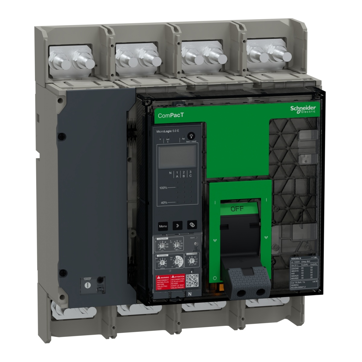 NS630bH 70kA 4P 630A Fixo Manual 5.0E