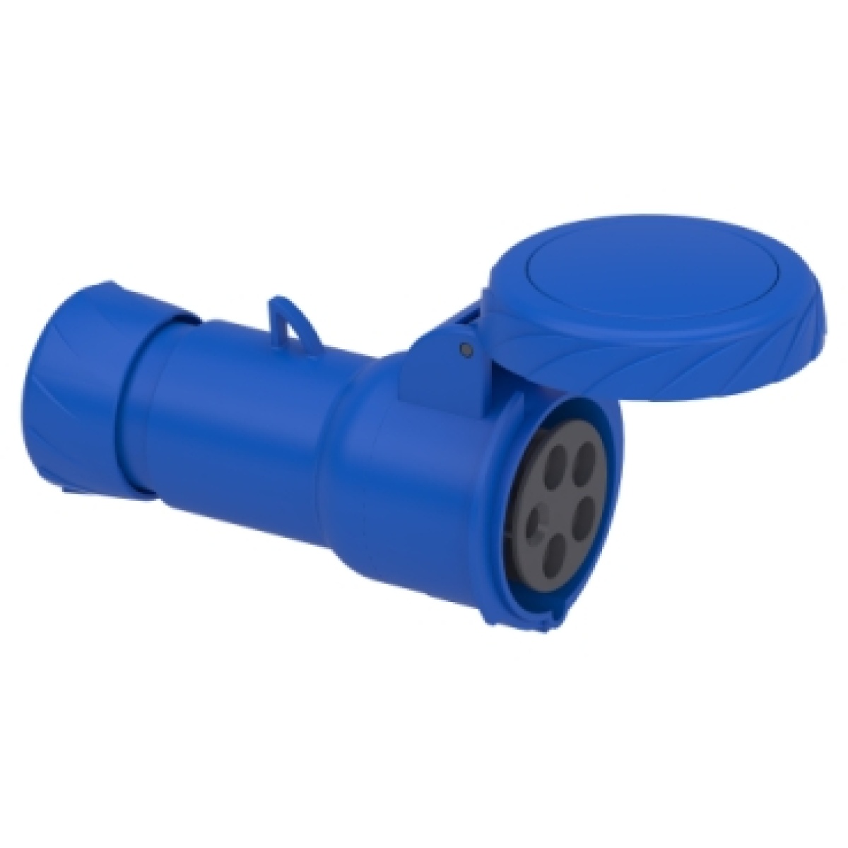 Tomada PratiKa - reta - 16 A - 3P  N  E - 200...250 V CA - IP67