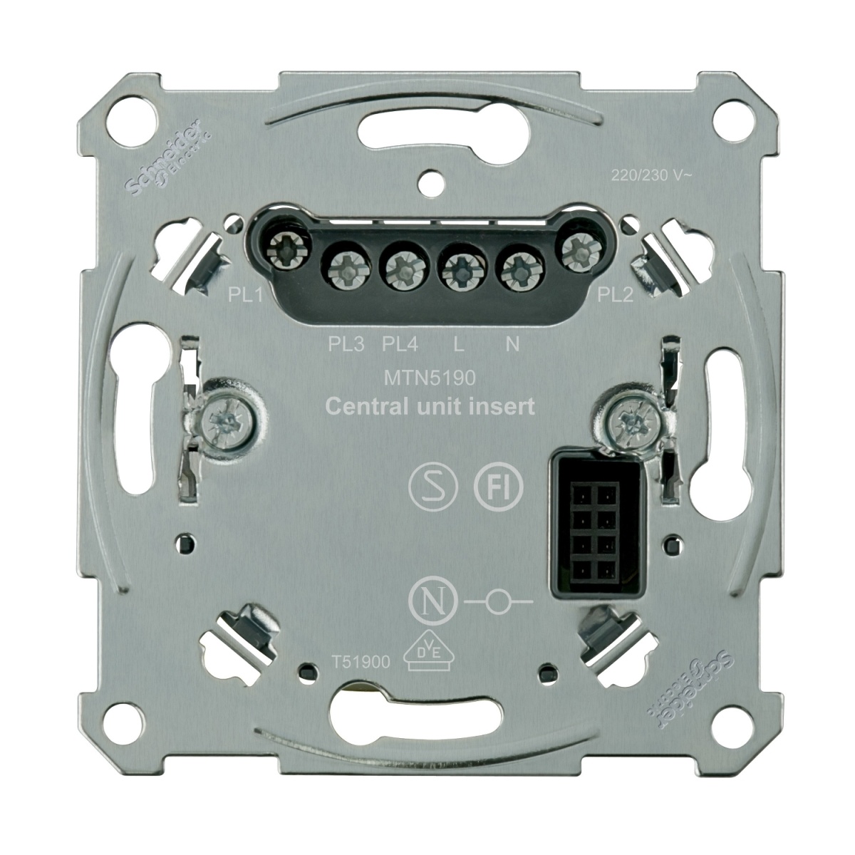 Central unit insert