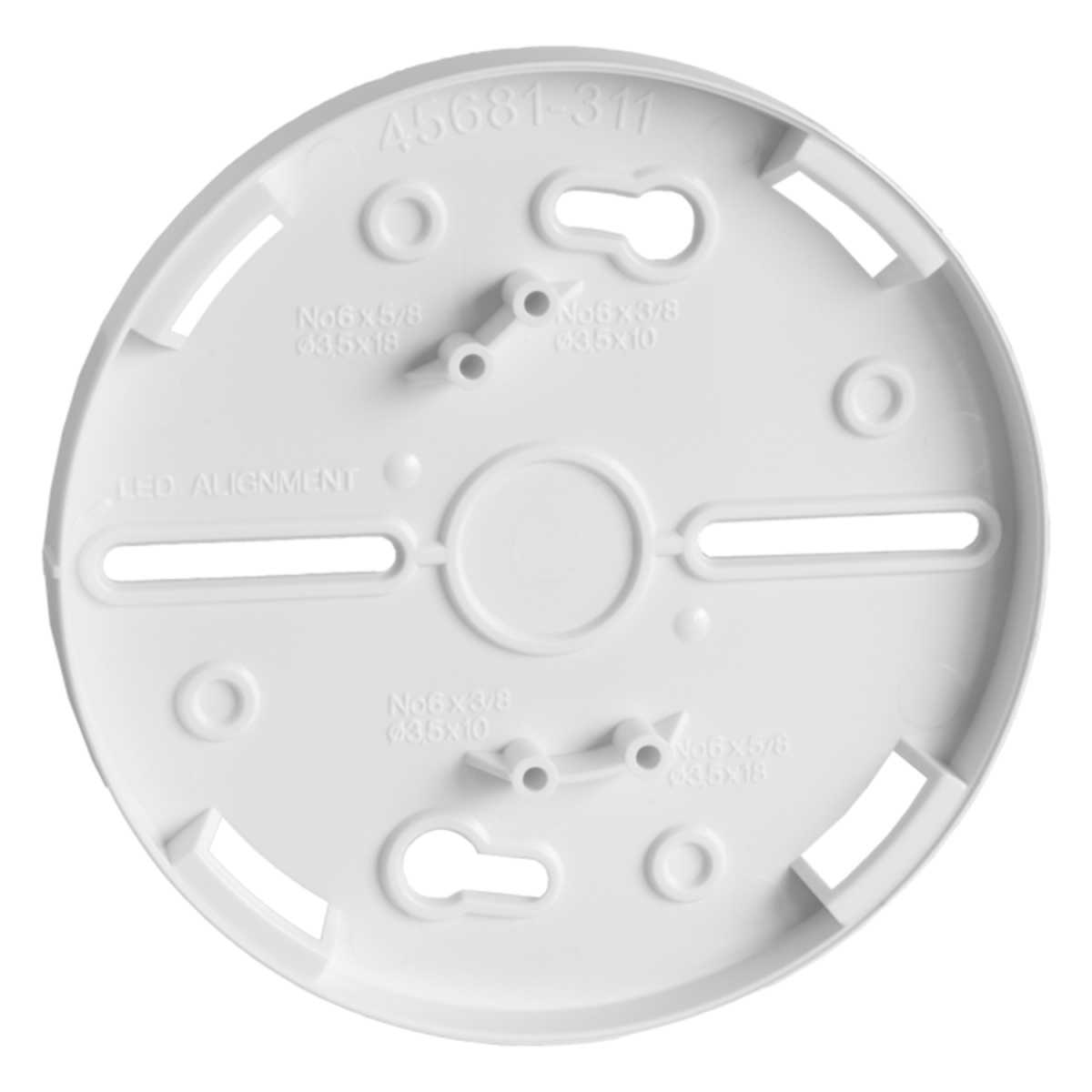 Placa de teto para sirene, componentes endereçáveis Esmi ALC