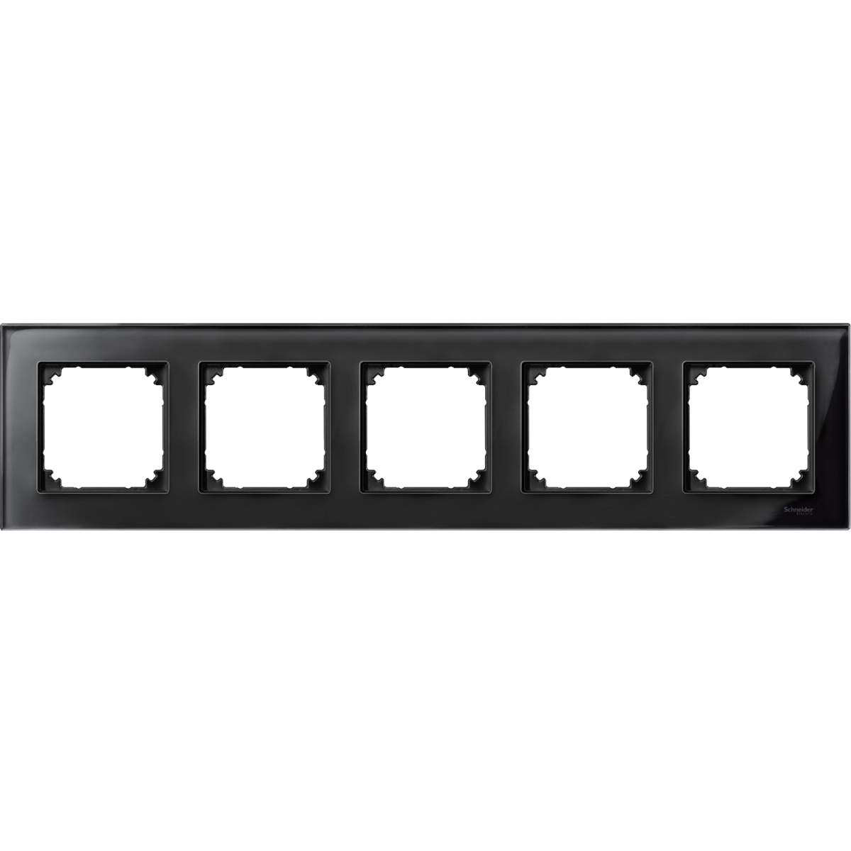M-Elegance - Quadro 5 elementos - Vidro negro