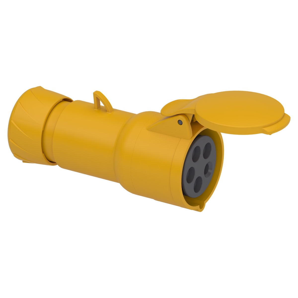 Tomada PratiKa - reta - 16 A - 3P  N  E - 100...130 V CA - IP44