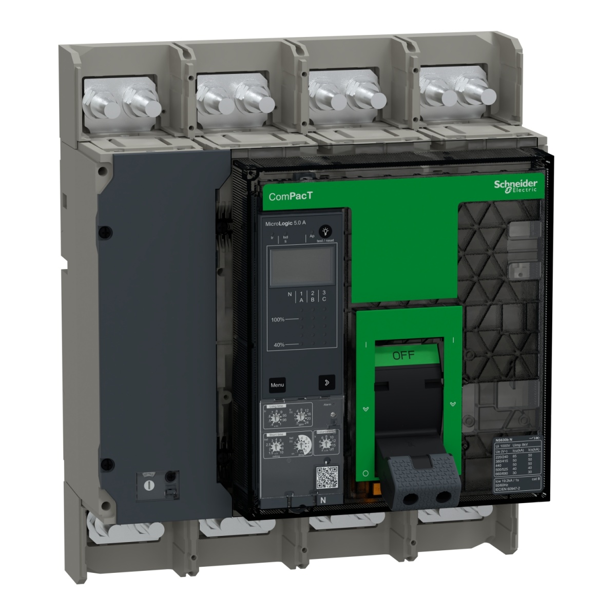 NS630bN 50kA 4P 630A Fixo Manual 5.0A