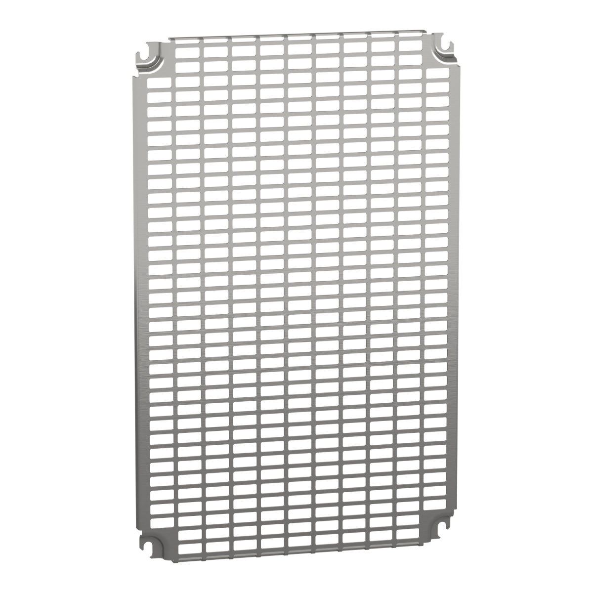 Monobloc perforated plates H600xW400mm with universal perforations 11x26mm