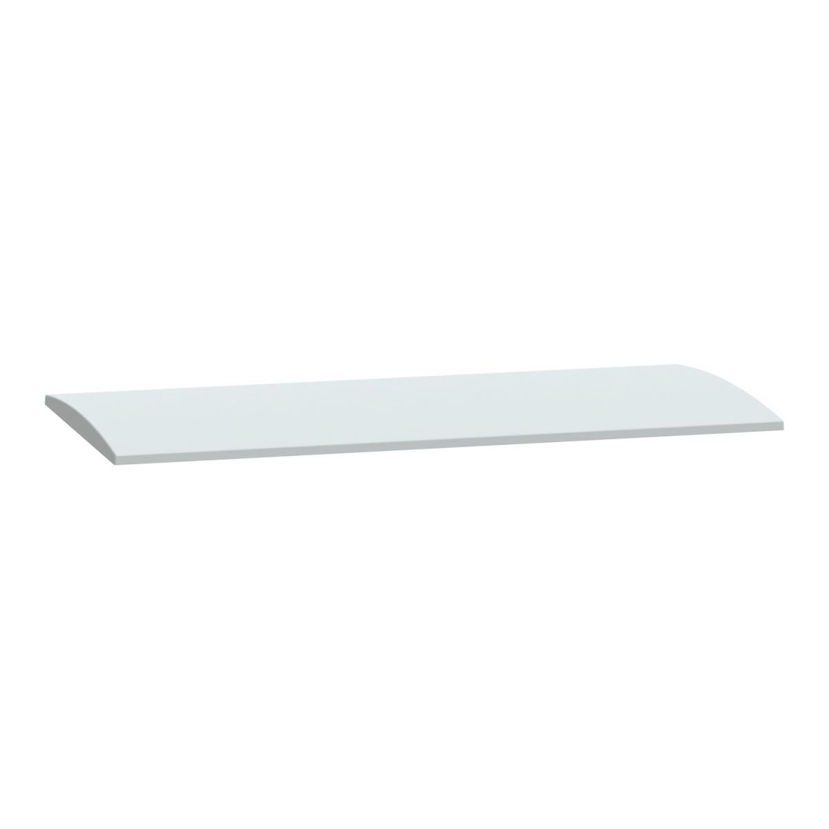 Tejadilho de poliéster para armário PLA W1250xD620 mm